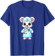 Bear Nurse RN Nursing Stethoscope Nurses T-Shirt - T-Shirt | Royal