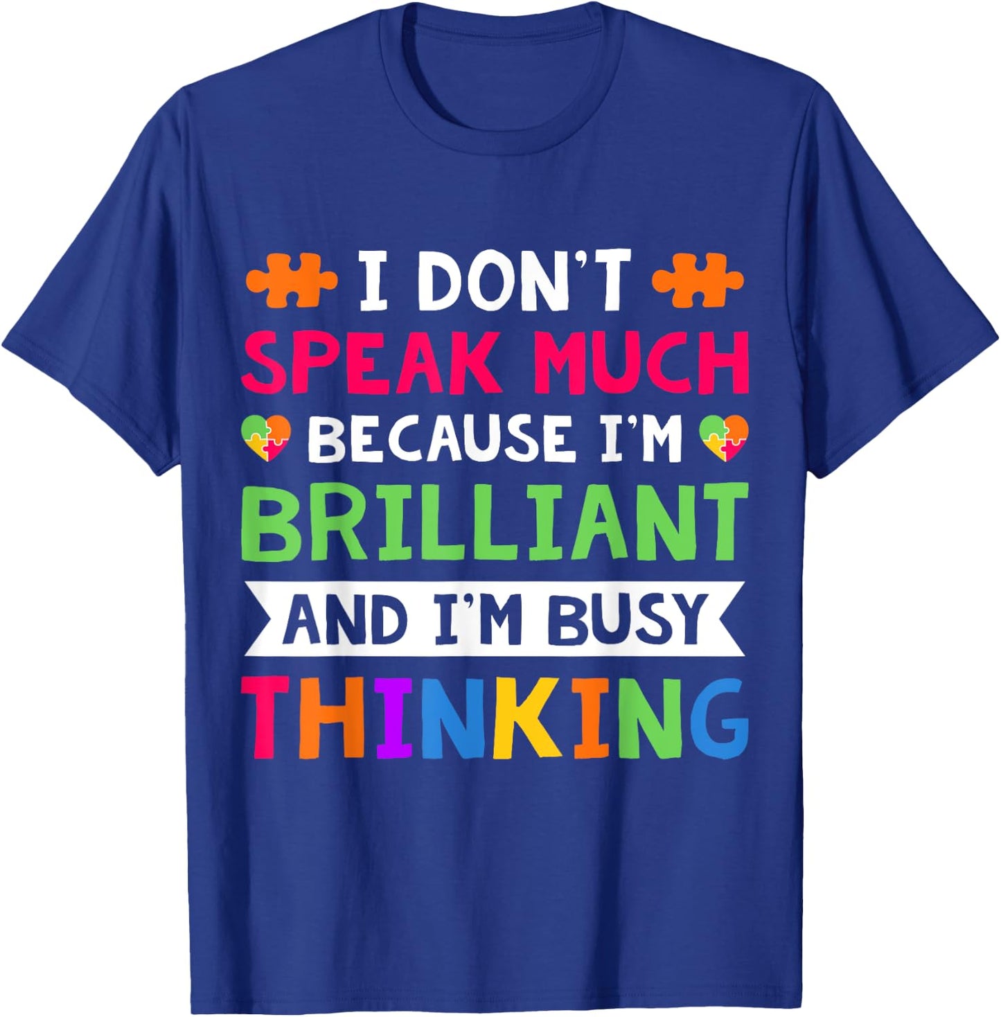 My Child May Be Non Verbal I May Be Nonverbal Autism Mom T-Shirt - T-Shirt | Royal