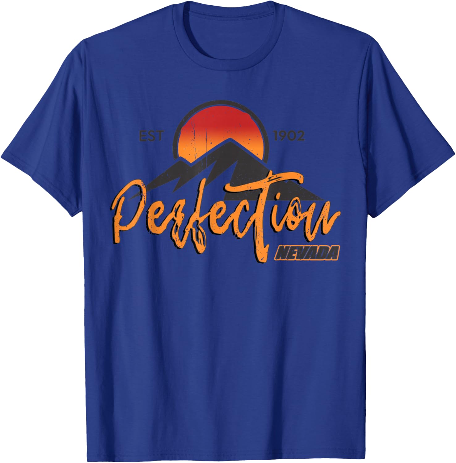 Vintage Tremors Perfection Nevada T-Shirt - T-Shirt | Royal