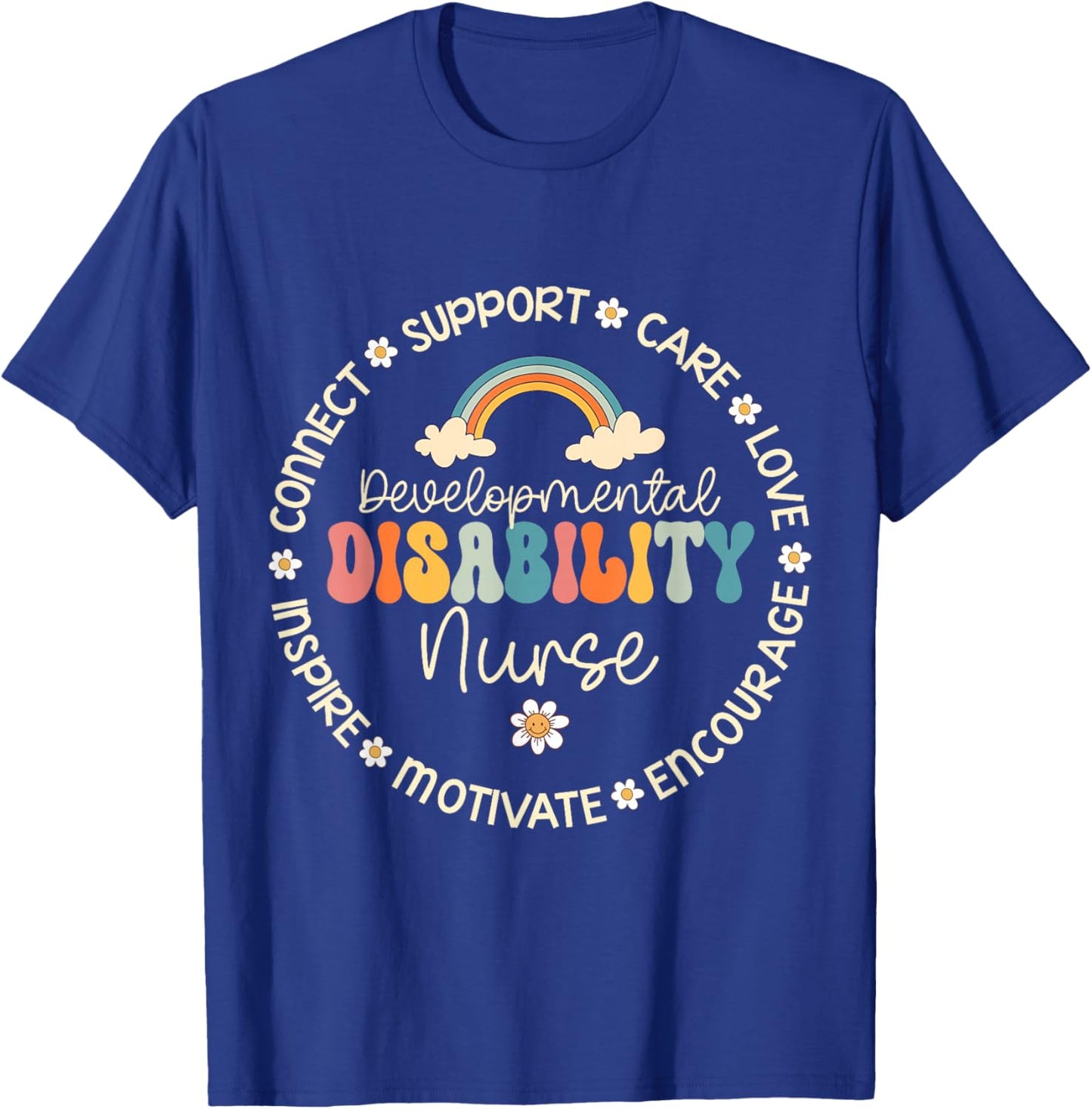 Developmental Disability Nurse Week Back to School T-Shirt - T-Shirt | Royal