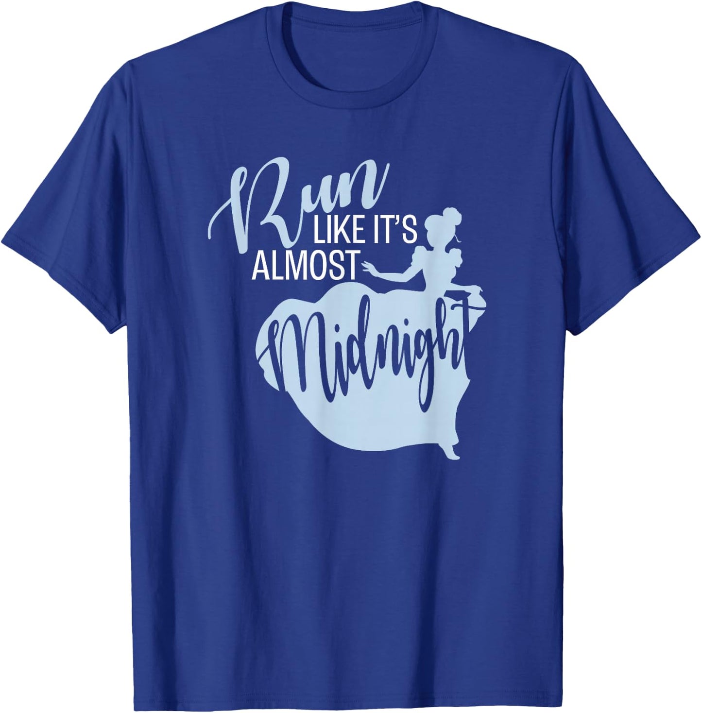 Disney Cinderella Run Like It's Almost Midnight Athletic T-Shirt - T-Shirt | Royal