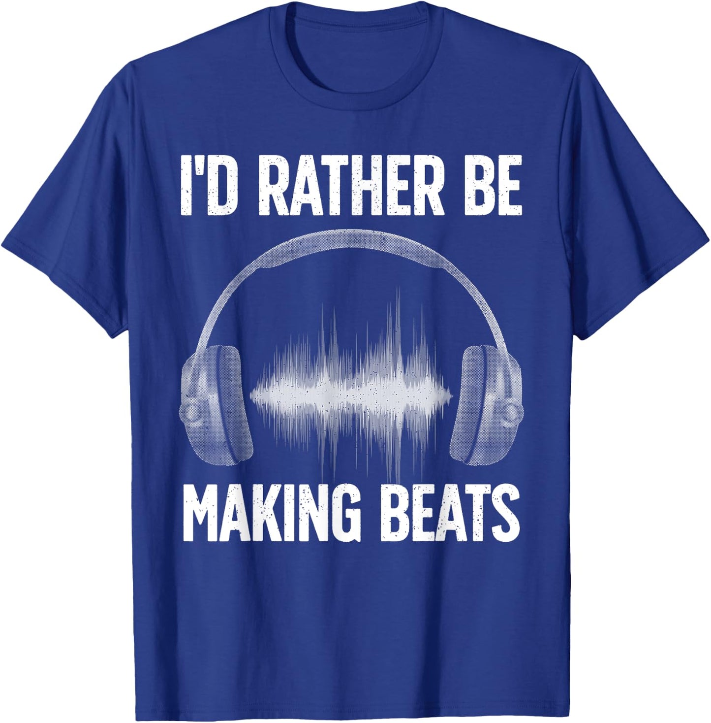 Cool Music Producer Art Women Disc Jockey Beat Maker T-Shirt - T-Shirt | Royal