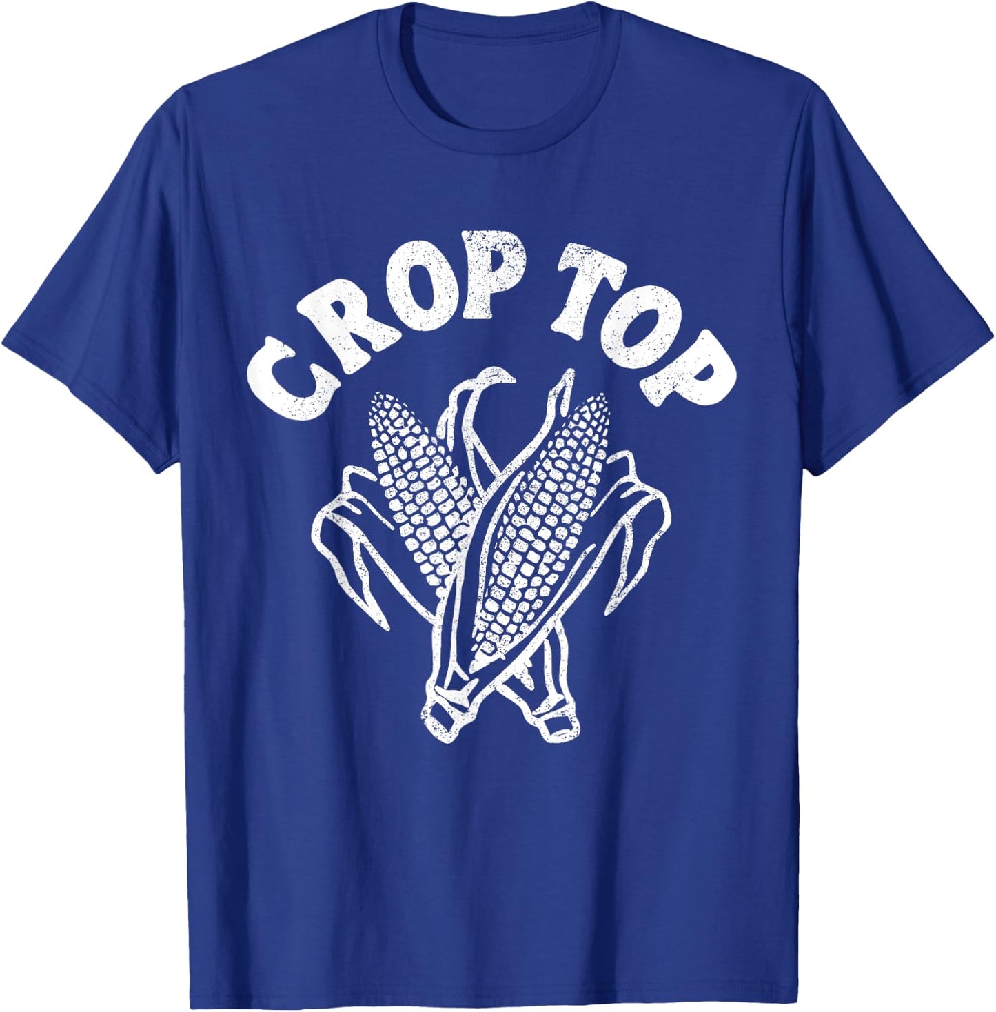 Funny Crop Top Corn T-Shirt - T-Shirt | Royal