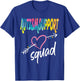 Autism Support Squad T-Shirt - T-Shirt | Royal