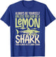 Lemon Shark Animal Tooth Funny Ocean T-Shirt - T-Shirt | Royal