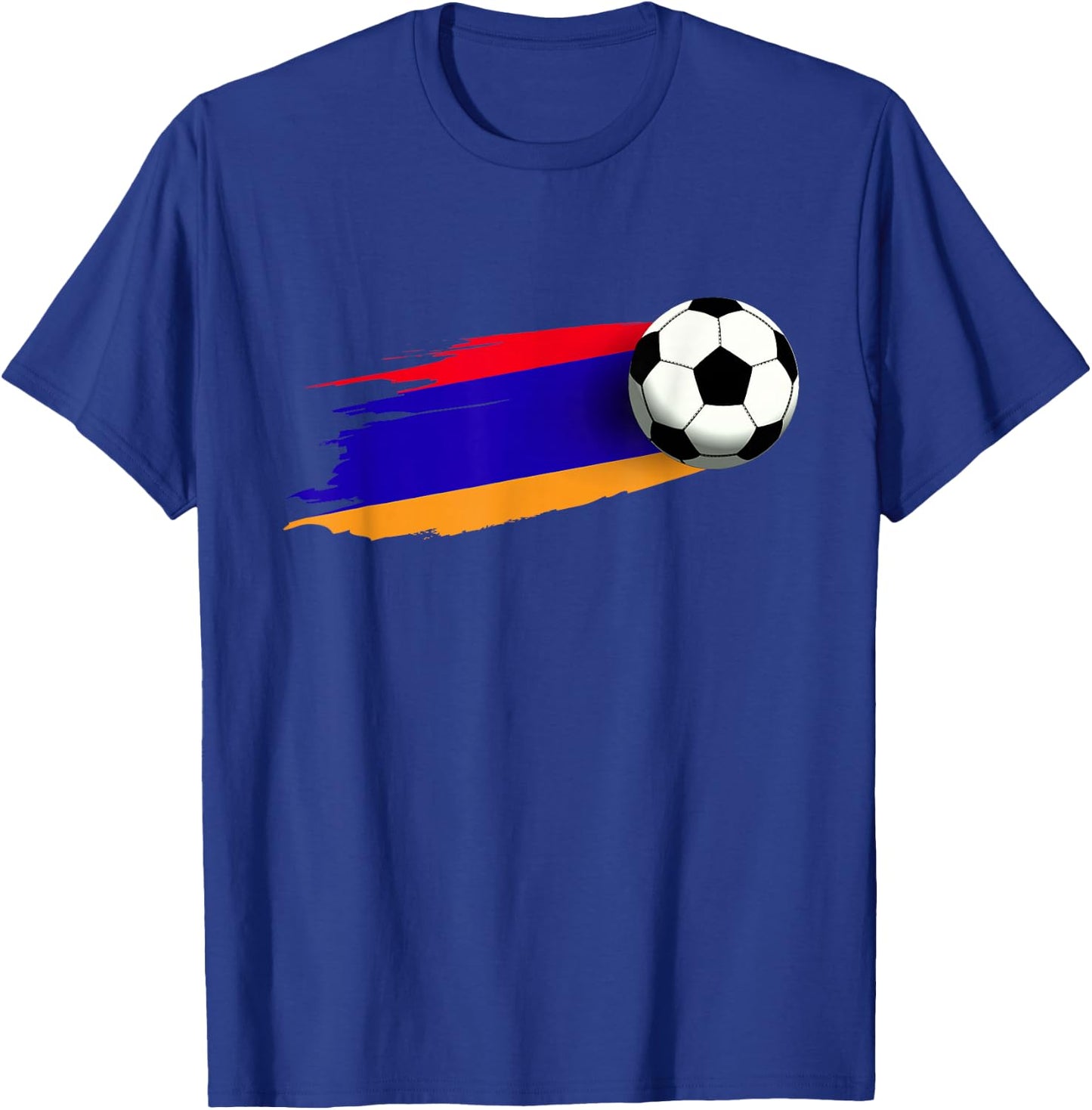 Armenia Flag Jersey Armenian Soccer Team Armenian T-Shirt - T-Shirt | Royal