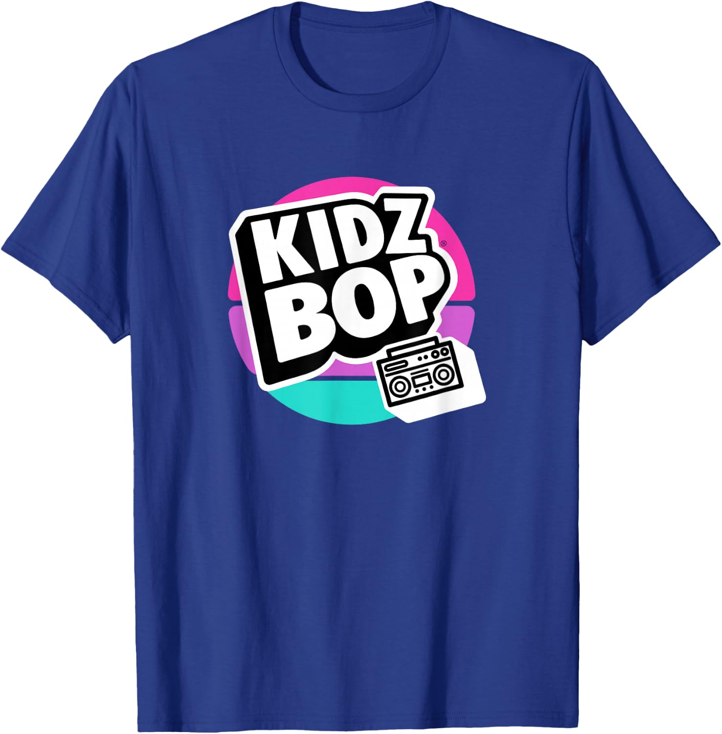 KIDZ BOP - Boombox Logo T-Shirt - T-Shirt | Royal