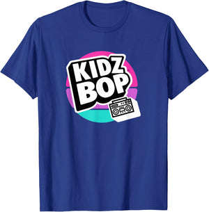 KIDZ BOP - Boombox Logo T-Shirt - T-Shirt | Royal