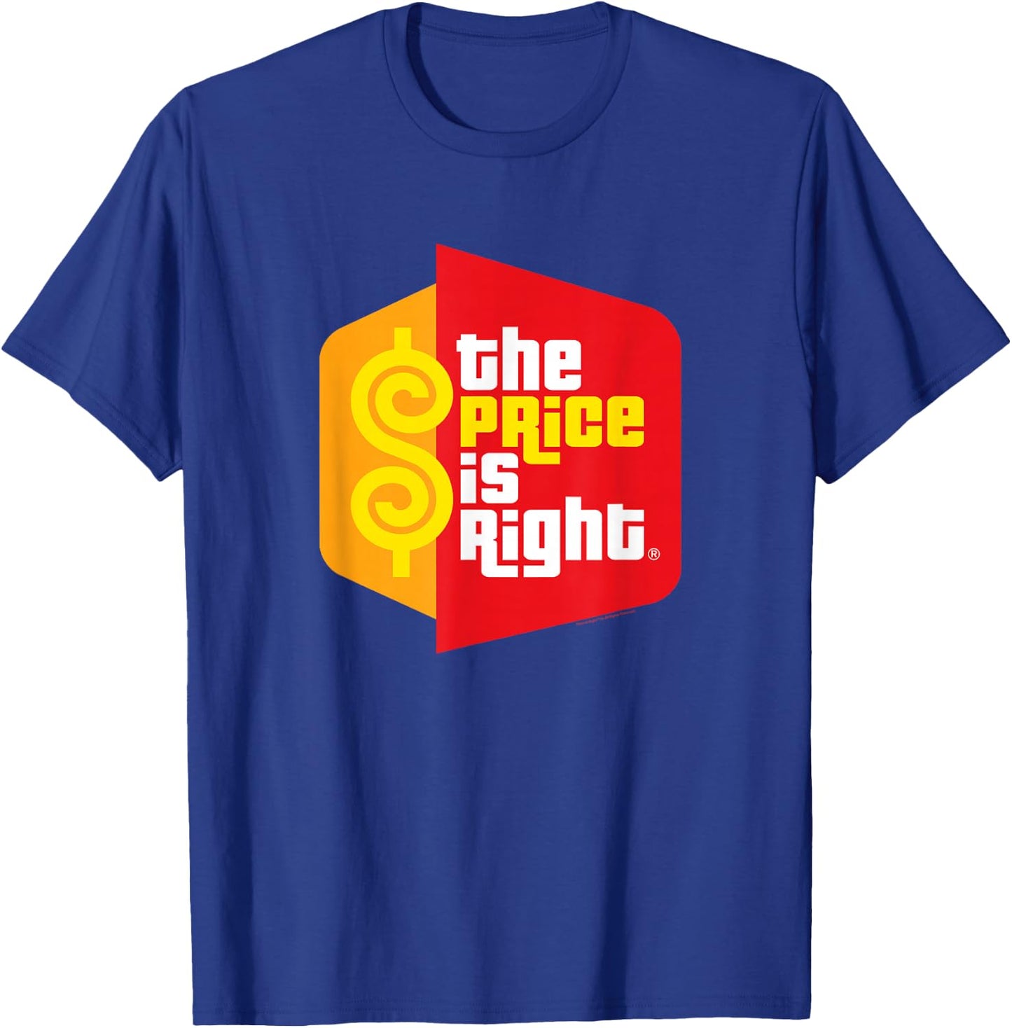 Price is Right Logo T-Shirt - T-Shirt | Royal