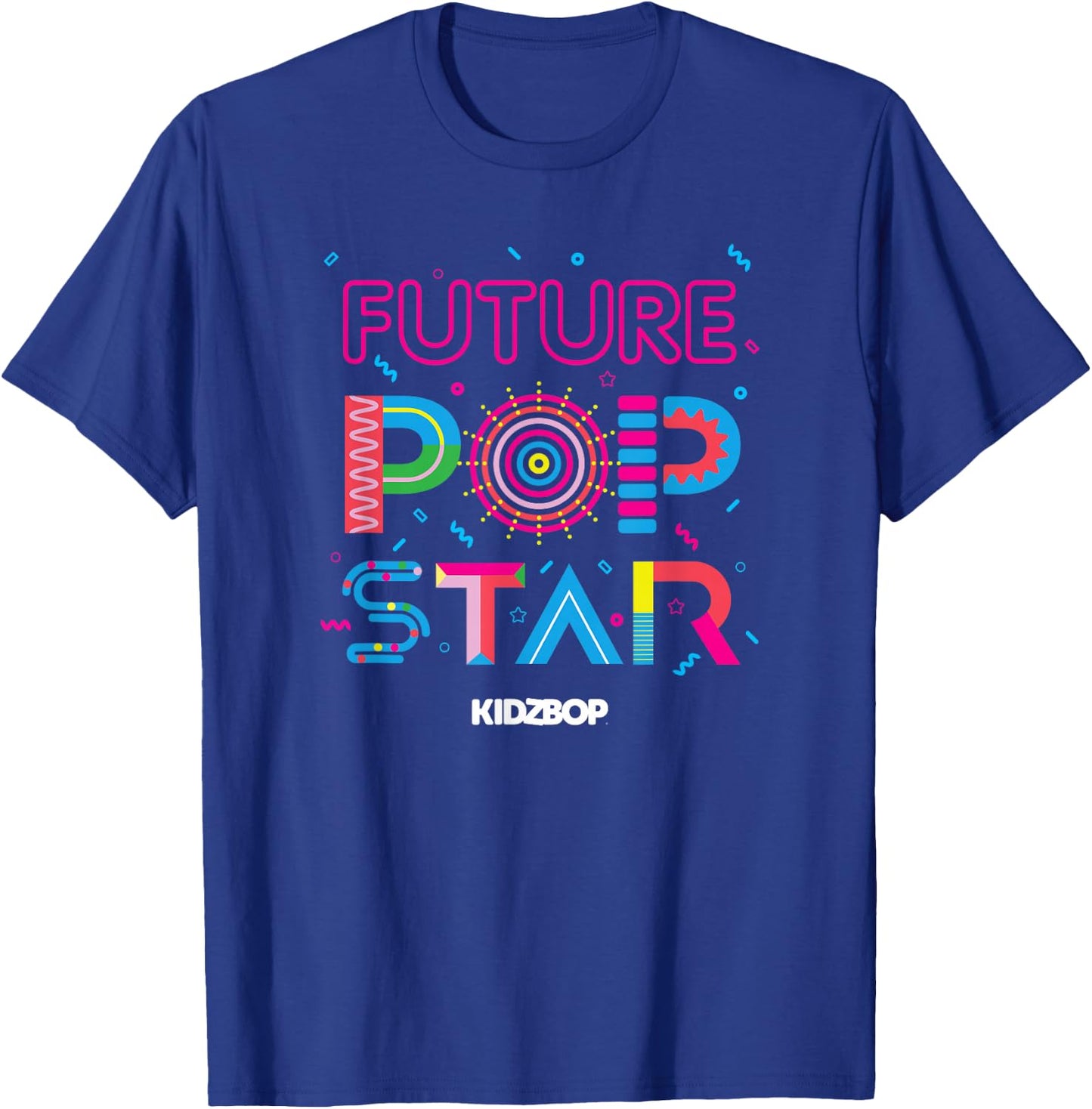 Kidz BOP - Future Pop Star (Colorful Design) T-Shirt - T-Shirt | Royal