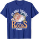 I'm Only Talking To My Rocks Collecting Rocks Minerals Gem T-Shirt - T-Shirt | Royal