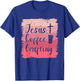 Jesus Coffee Crafting Crafts DIY Crafter T-Shirt - T-Shirt | Royal