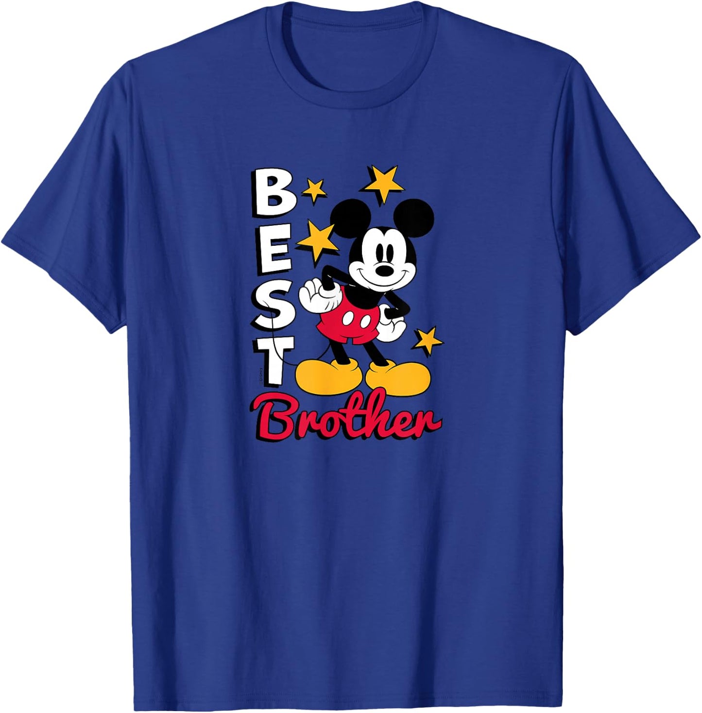 Disney - Mickey Best Brother T-Shirt - T-Shirt | Royal