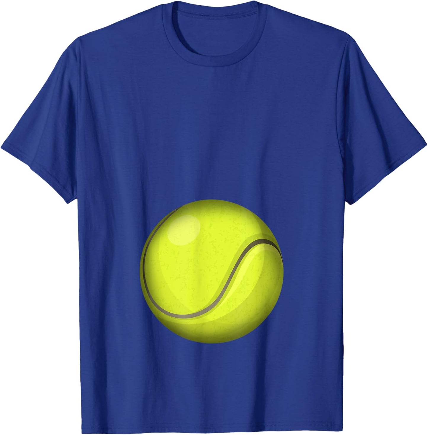 Funny Tennis Player Belly Pregnant Mama T-Shirt - T-Shirt | Royal