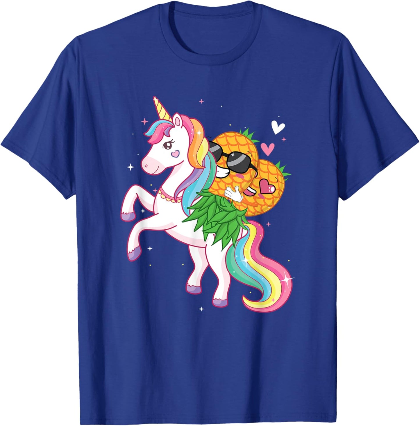 Pineapple Swinger Unicorn - Swinging Lifestyle Polyamory T-Shirt - T-Shirt | Royal