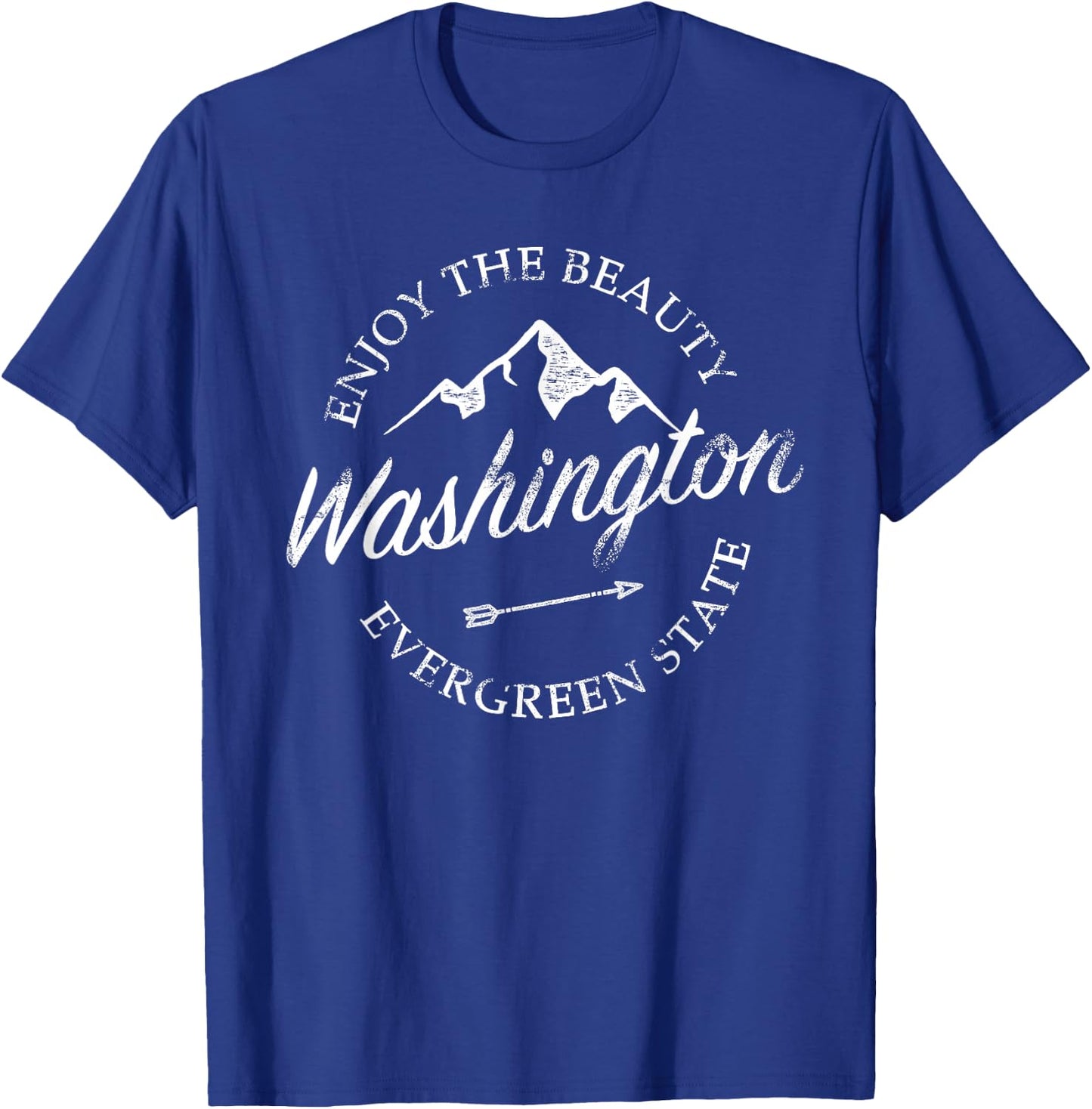 Washington Evergreen State T-Shirt - T-Shirt | Royal
