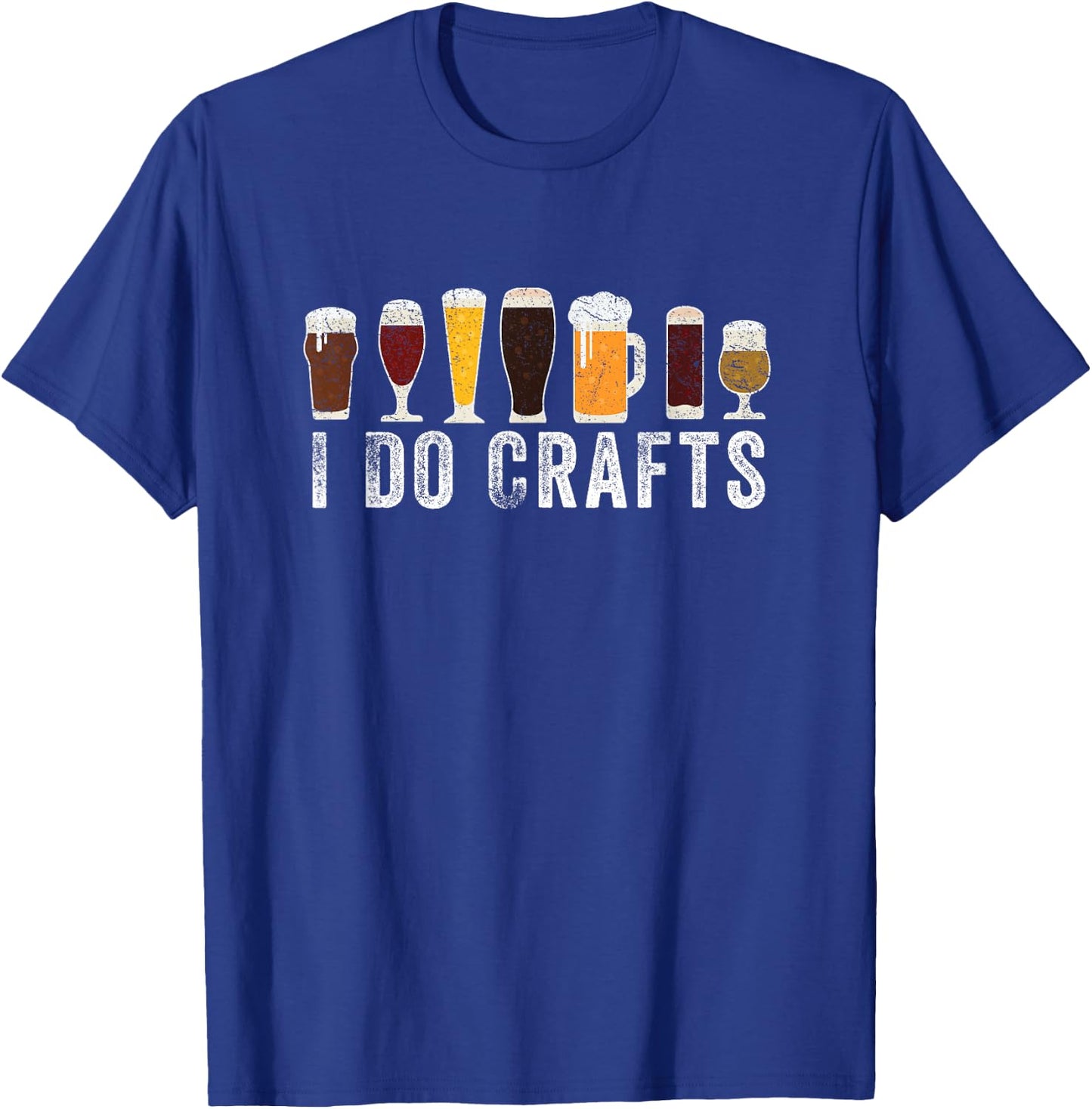 I Do Crafts Home Brewing Craft Beer Drinker Homebrewing T-Shirt - T-Shirt | Royal
