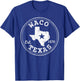 Waco Texas TX Vintage T-Shirt - T-Shirt | Royal