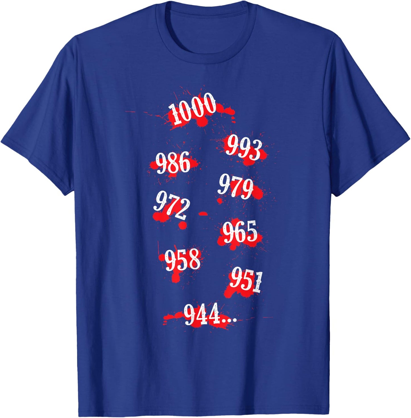 1000 Minus 7 Anime Manga Ghoul Otaku Cosplay T-Shirt - T-Shirt | Royal