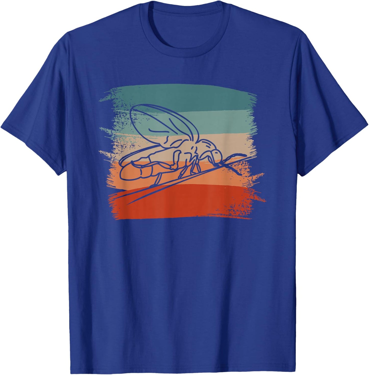 Retro Firefly Firefly T-Shirt - T-Shirt | Royal