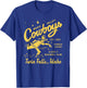Twin Falls Magic Valley Cowboys Idaho Defunct Baseball T-Shirt - T-Shirt | Royal