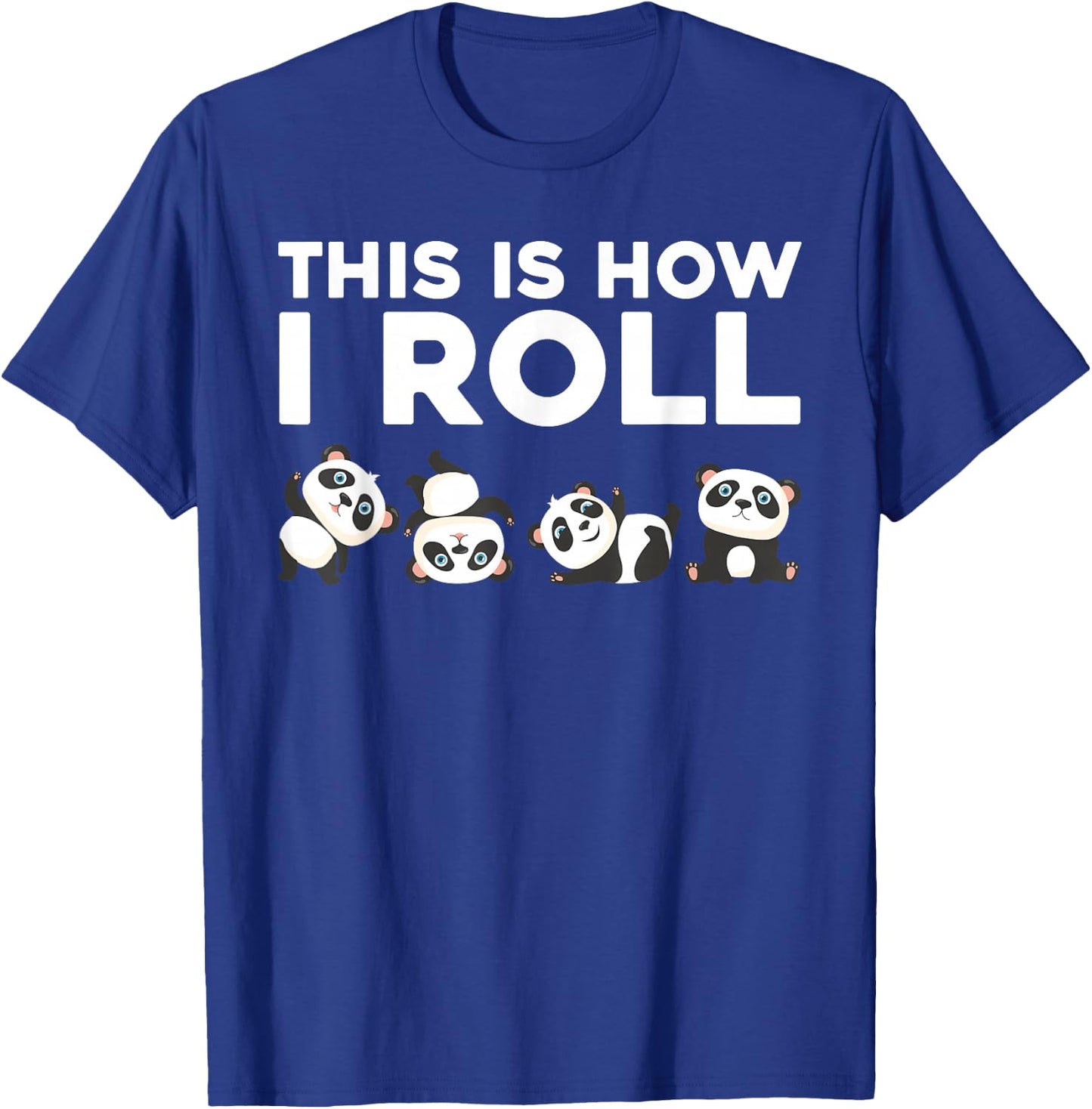 Cool Panda Women Panda Bear Lovers Animal Zoo Pandas T-Shirt - T-Shirt | Royal