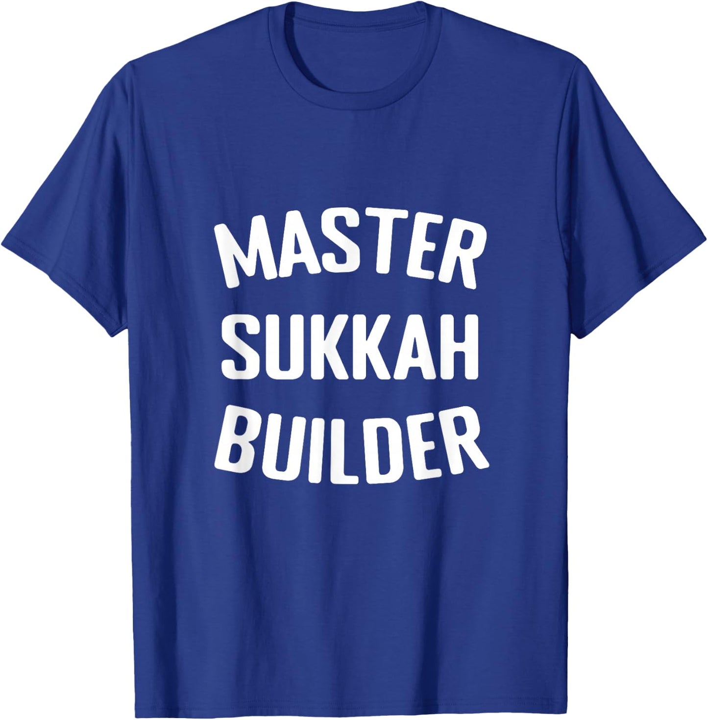 Master Sukkah Builder Jewish Sukkot Holiday Lulav Etrog T-Shirt - T-Shirt | Royal