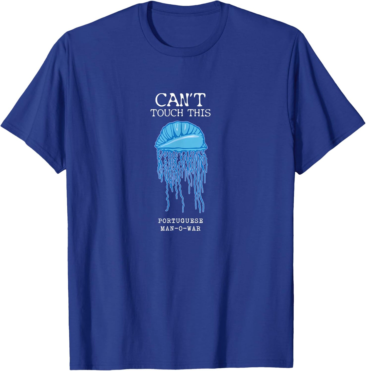 Portuguese Man O' War Jellyfish Atlantic Pacific Florida T-Shirt - T-Shirt | Royal