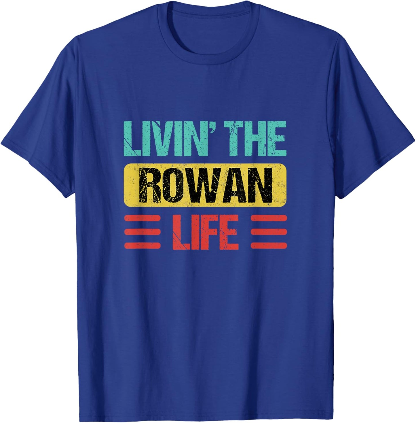 Rowan Name T-Shirt - T-Shirt | Royal