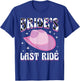 Bride´s Last Ride - Bachelorette Party Cowgirl Country T-Shirt - T-Shirt | Royal