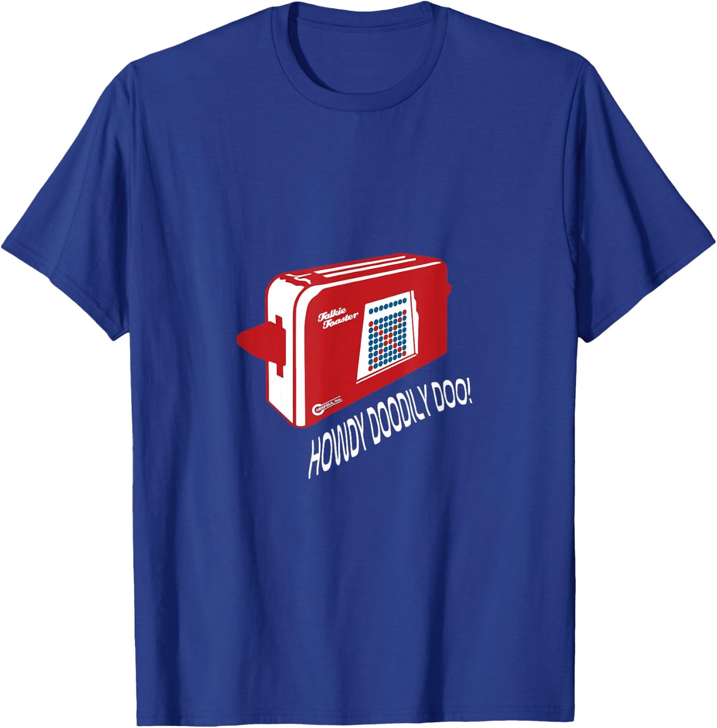 Arrowroot Red Talkie Toaster Dwarf T-Shirt - T-Shirt | Royal