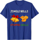 Jingle Bells Stuffed Shells Christmas Cute Funny Pasta T-Shirt - T-Shirt | Royal