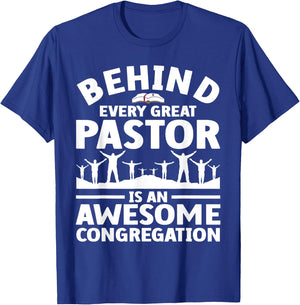 Funny Pastor Appreciation Art Women Christian Priest T-Shirt - T-Shirt | Royal