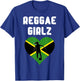 Jamaica Flag Women Football Player T-Shirt - T-Shirt | Royal