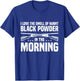 Funny Muzzleloading Flintlock Muzzleloader T-Shirt - T-Shirt | Royal