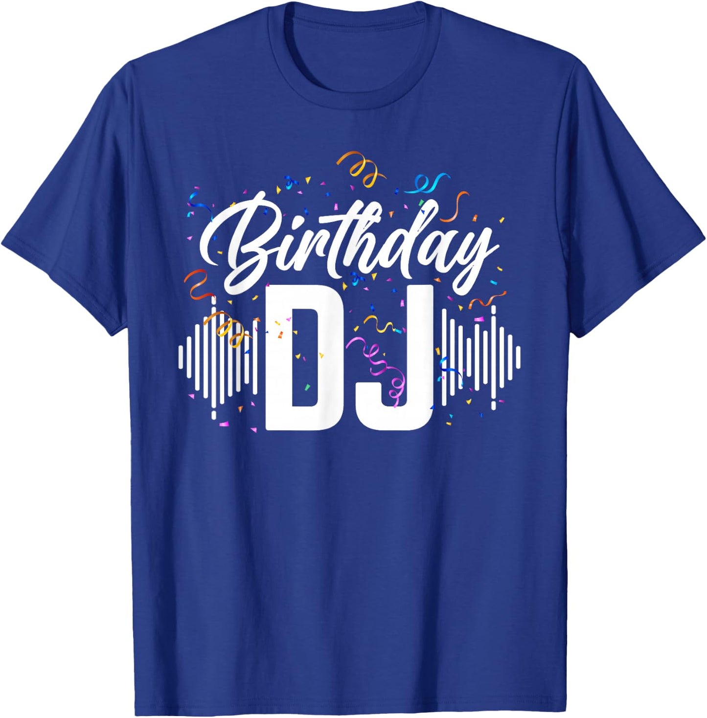 Birthday DJ Birthday T-Shirt - T-Shirt | Royal
