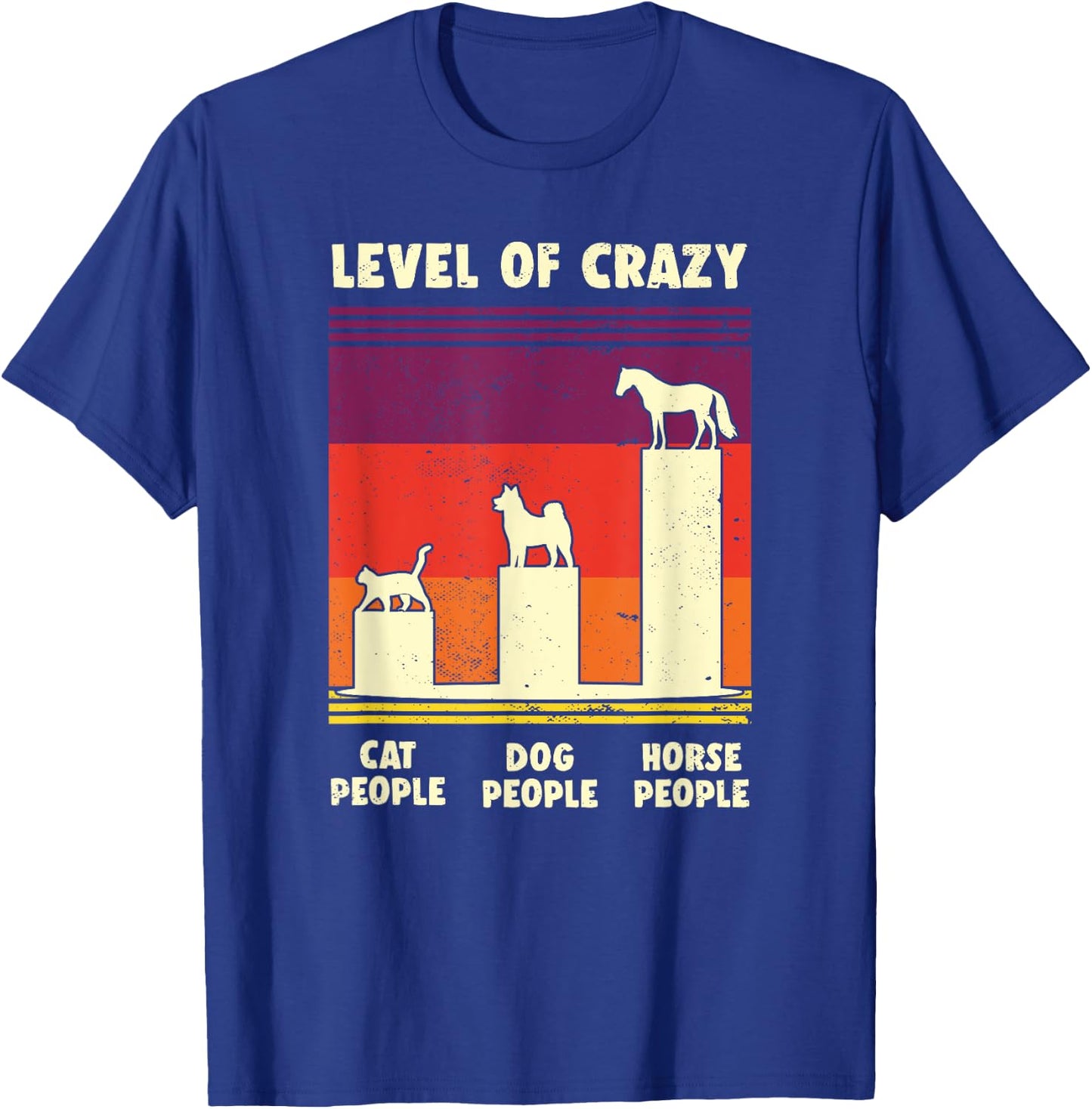 Funny Horse Shirt For Teens Girls Women Horse Riding T-Shirt - T-Shirt | Royal