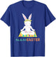 Funny Easter Bunny Doing Yoga Namaste T-Shirt - T-Shirt | Royal