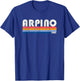 Arpino, Italy Retro 70s 80s Style T-Shirt - T-Shirt | Royal