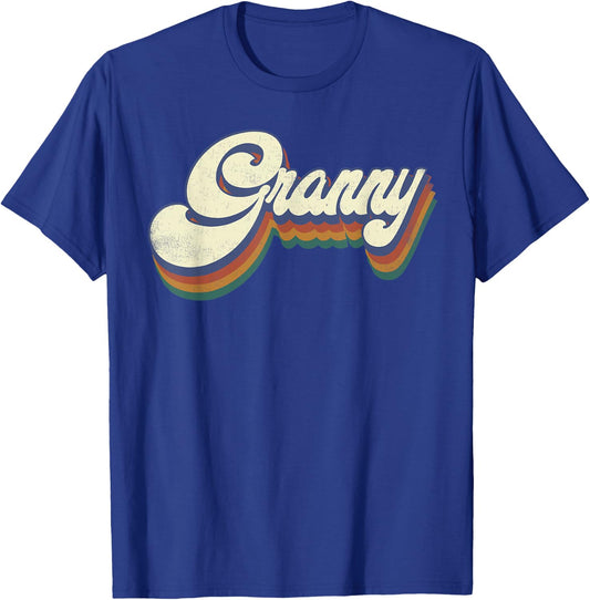 Granny Gifts For Grandma Retro Vintage Mother's Day Granny T-Shirt - T-Shirt | Royal
