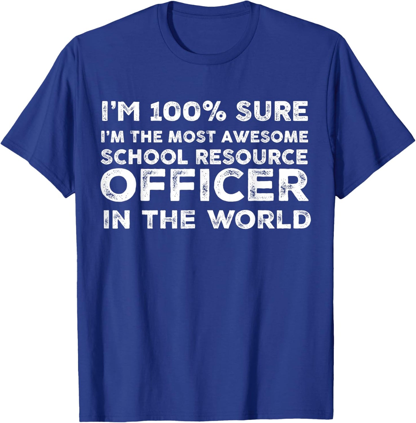 School Resource Officer SRO T-Shirt - T-Shirt | Royal