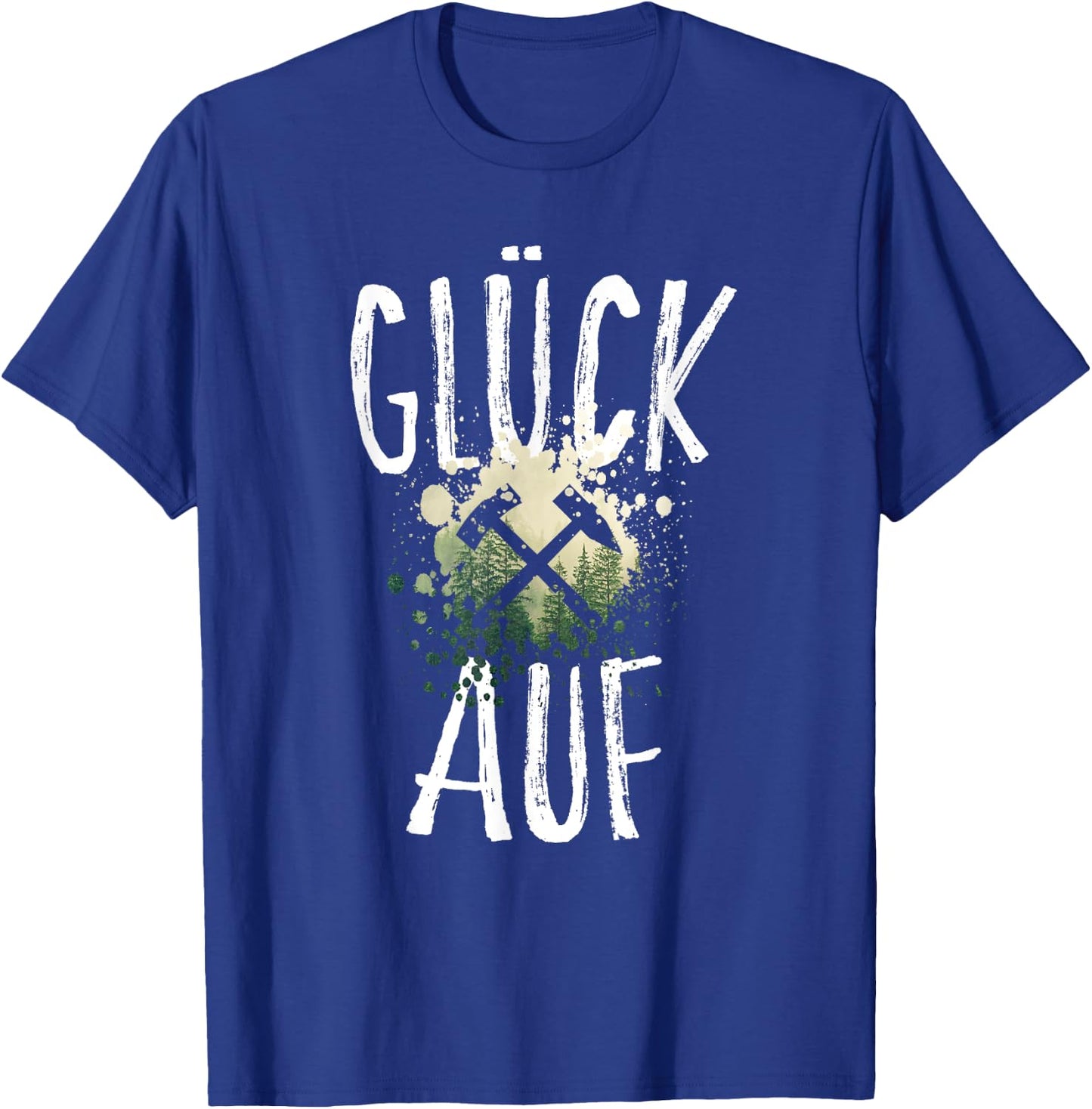 Mallets and Iron - Glück Auf Erzgebirge T-Shirt - T-Shirt | Royal