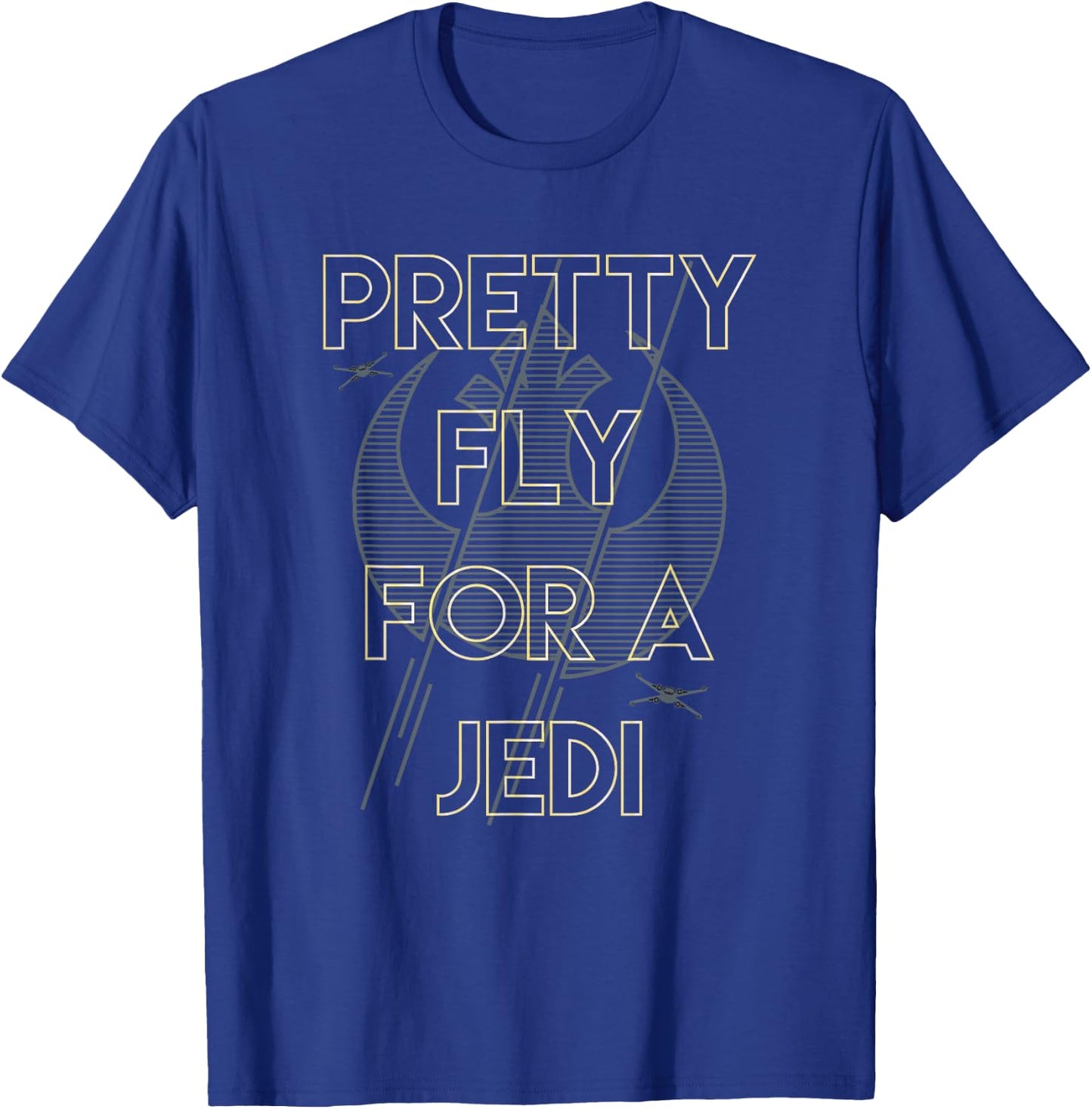 Star Wars Classic Pretty Fly For A Jedi Rebels Poster T-Shirt - T-Shirt | Royal