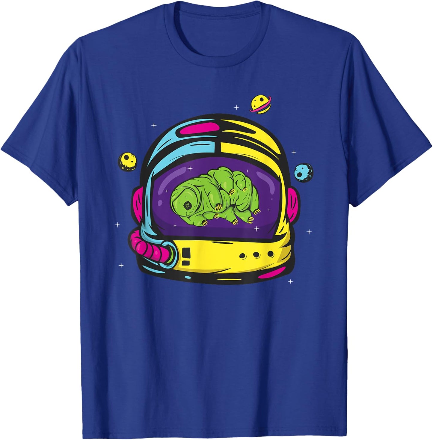 Tardigrade In Space Water Bear Microbiologist T-Shirt - T-Shirt | Royal