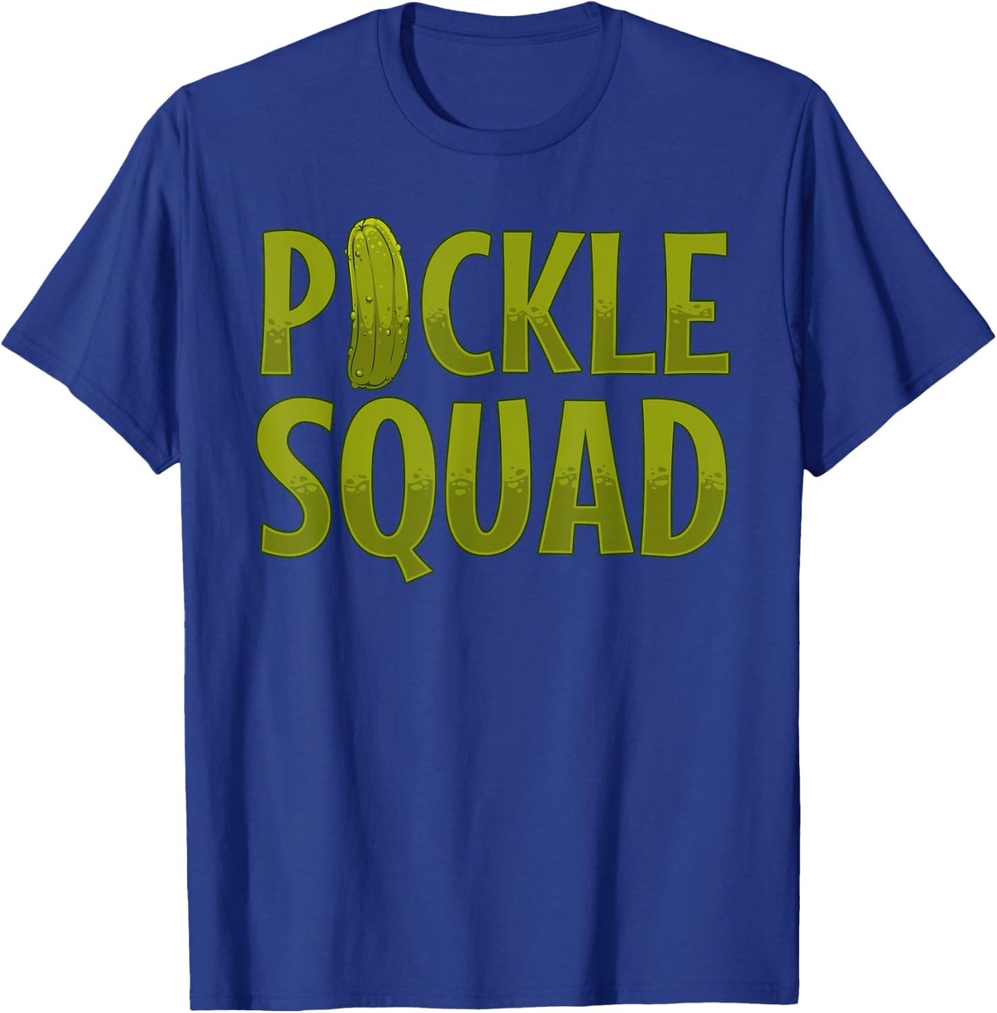 Cool Pickle Women Vegan Pickles Dill Pickle Cucumber T-Shirt - T-Shirt | Royal