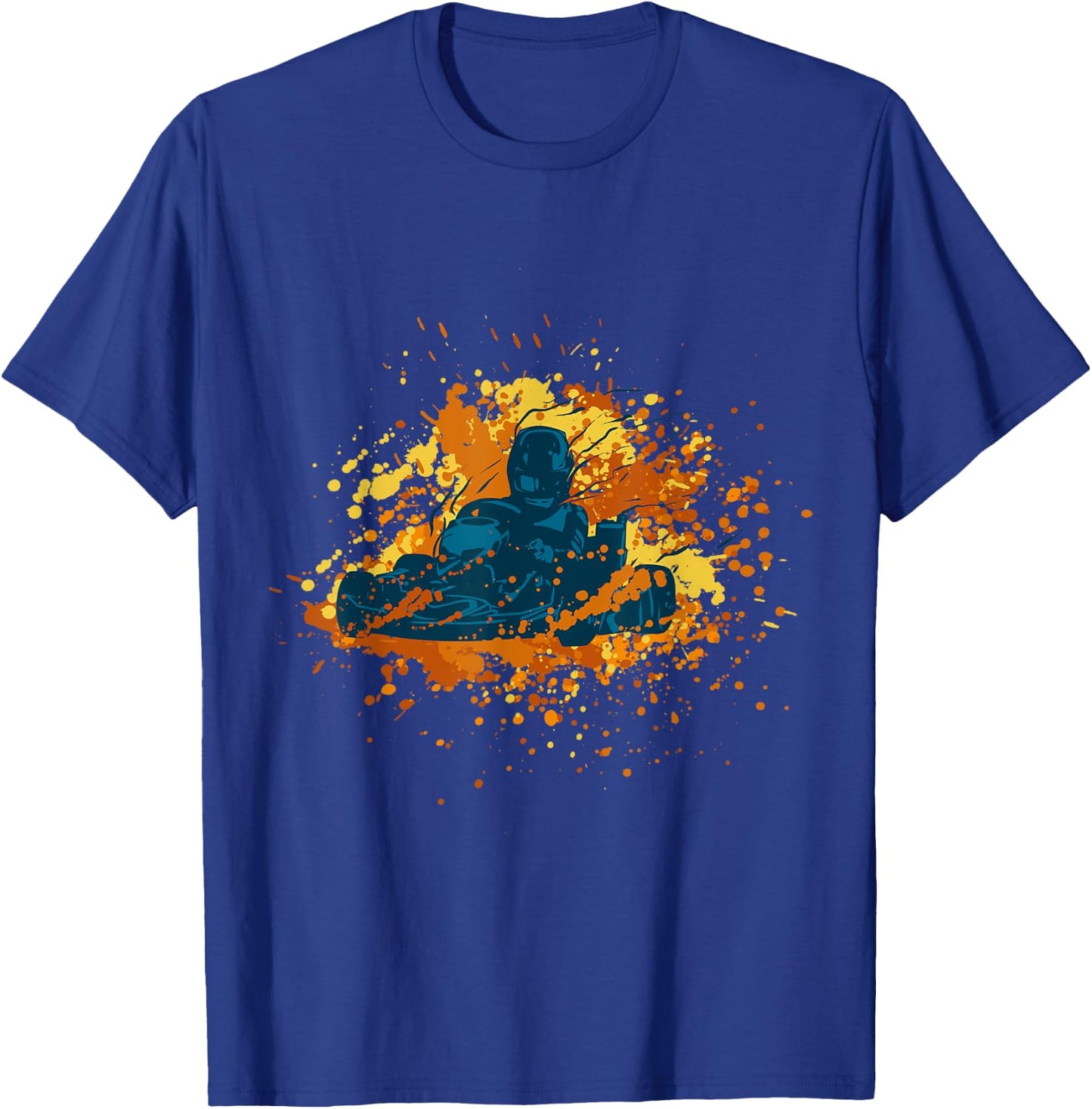 Go Cart Lover T-Shirt - T-Shirt | Royal