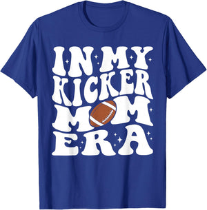 In My kicker Mom Football Era kicker Mama Football Christmas T-Shirt - T-Shirt | Royal
