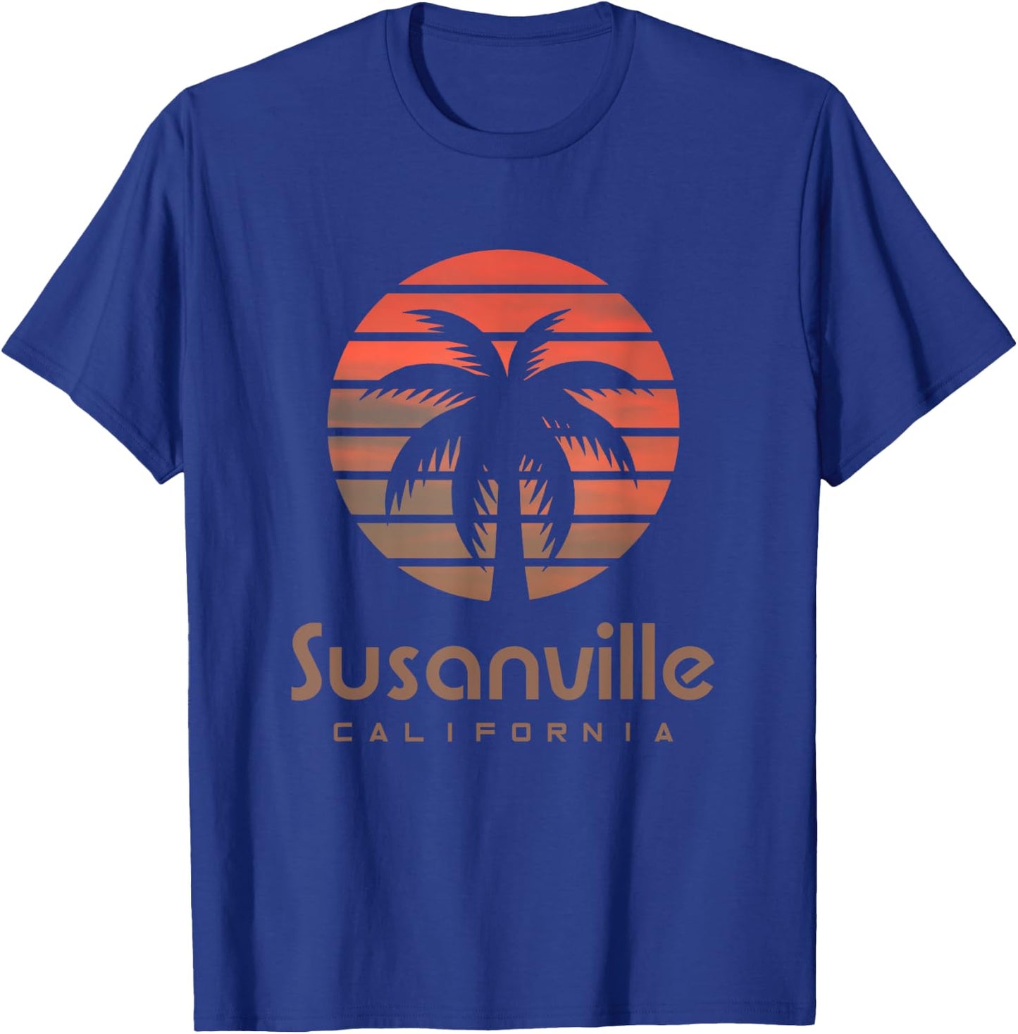 California Susanville T-Shirt - T-Shirt | Royal
