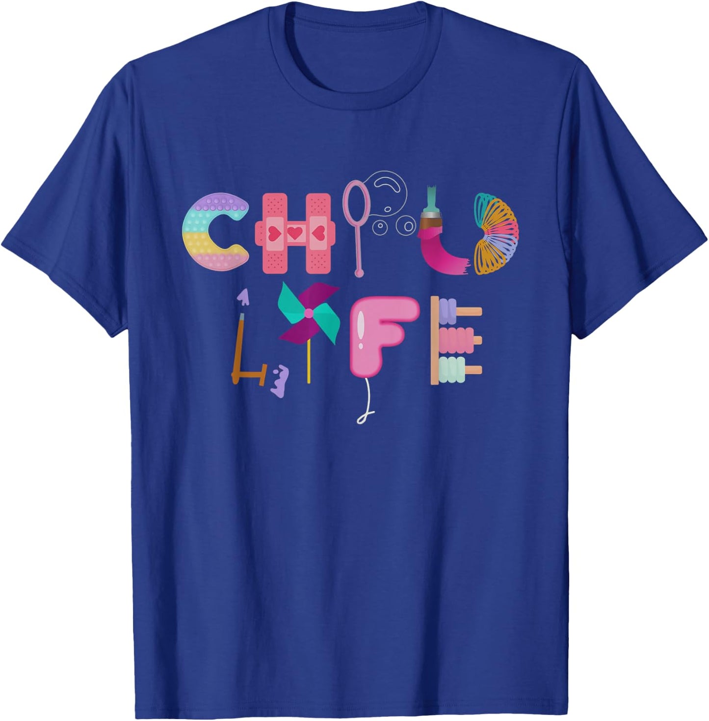 Child Life Specialist Cute CLS Play Therapy CCLS Healthcare T-Shirt - T-Shirt | Royal