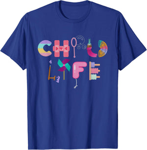 Child Life Specialist Cute CLS Play Therapy CCLS Healthcare T-Shirt - T-Shirt | Royal